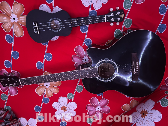 Axe Acoustic guitar with pickguard